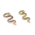 Neues Design YIWU Lampwork Gold Sand Snake Glaskunst für decoration12pcs / box, MC0085